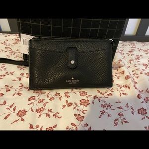 Kate Spade New York small tab leather crossbody